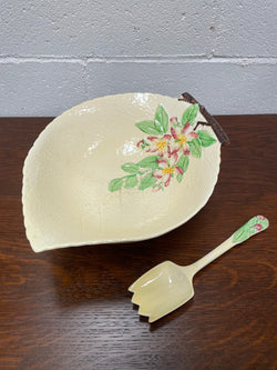 Large Carlton Ware Bowl and Matching Server | Antique & Vintage | Moonee Ponds Antiques | Australia Wide Delivery