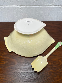 Large Carlton Ware Bowl and Matching Server | Antique & Vintage | Moonee Ponds Antiques | Australia Wide Delivery