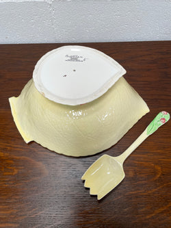 Large Carlton Ware Bowl and Matching Server | Antique & Vintage | Moonee Ponds Antiques | Australia Wide Delivery