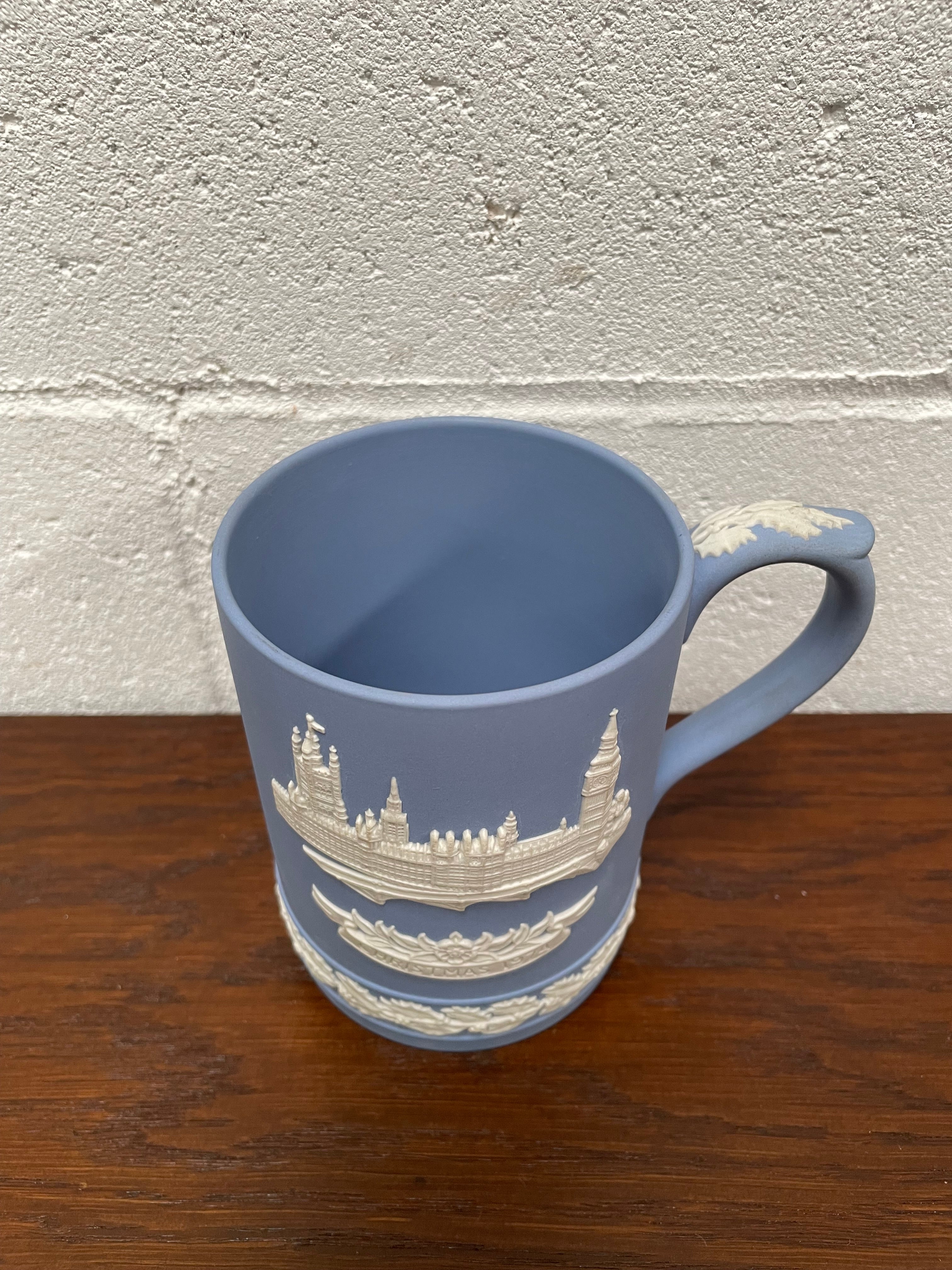 Wedgewood Christmas 1974 Mug with "Houses of Parliament" | Antique & Vintage | Moonee Ponds Antiques | Australia Wide Delivery