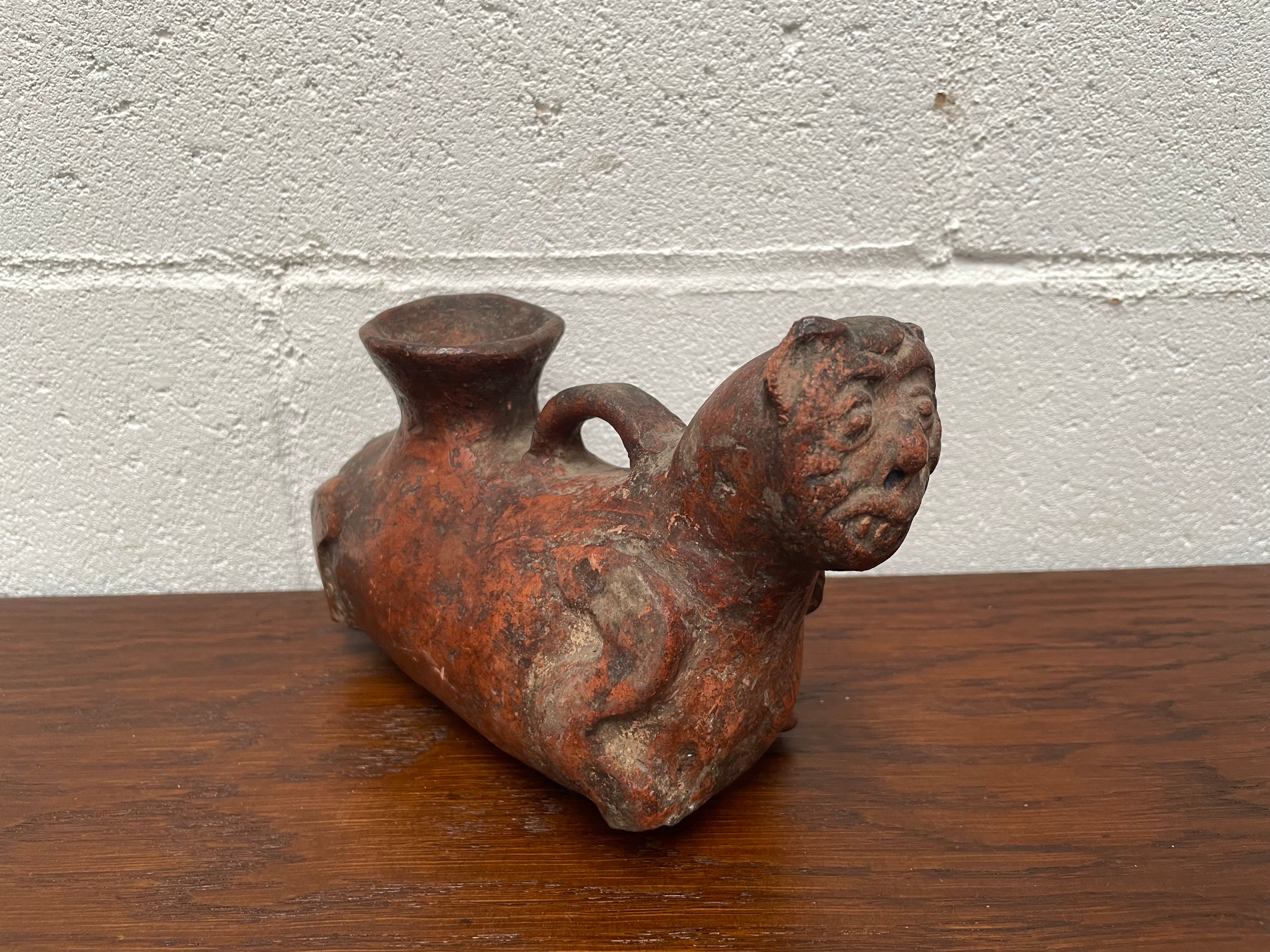 Pre Columbian Teracotta Ceramic Vessel | Antique & Vintage | Moonee Ponds Antiques | Australia Wide Delivery