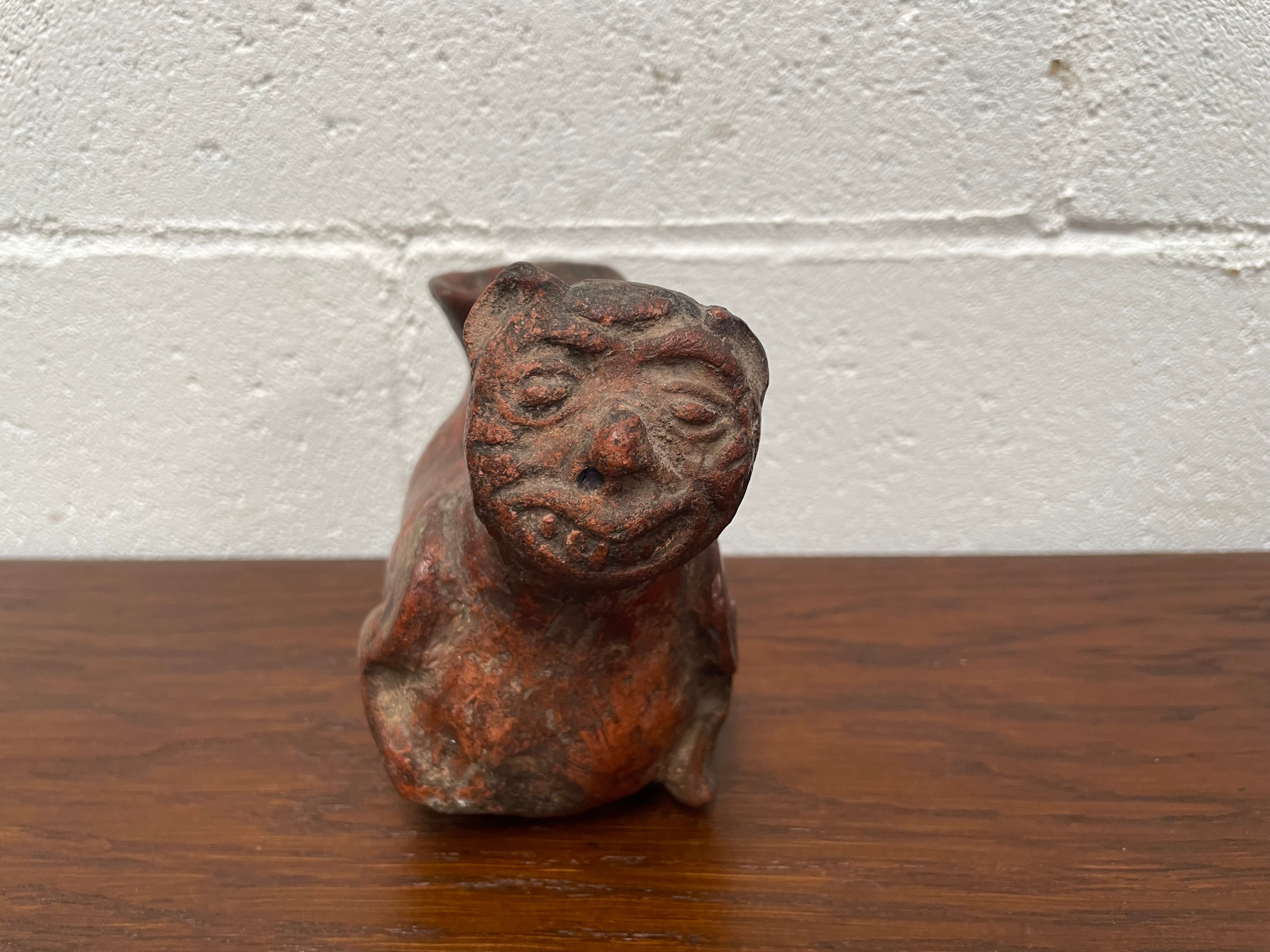 Pre Columbian Teracotta Ceramic Vessel