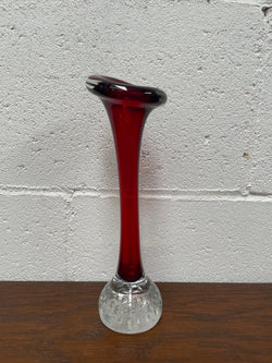 Beautiful Murano Ruby Vase | Antique & Vintage | Moonee Ponds Antiques | Australia Wide Delivery