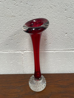 Beautiful Murano Ruby Vase | Antique & Vintage | Moonee Ponds Antiques | Australia Wide Delivery
