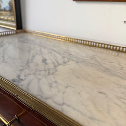 19th Century French Rosewood Louis XVI Style Semanier