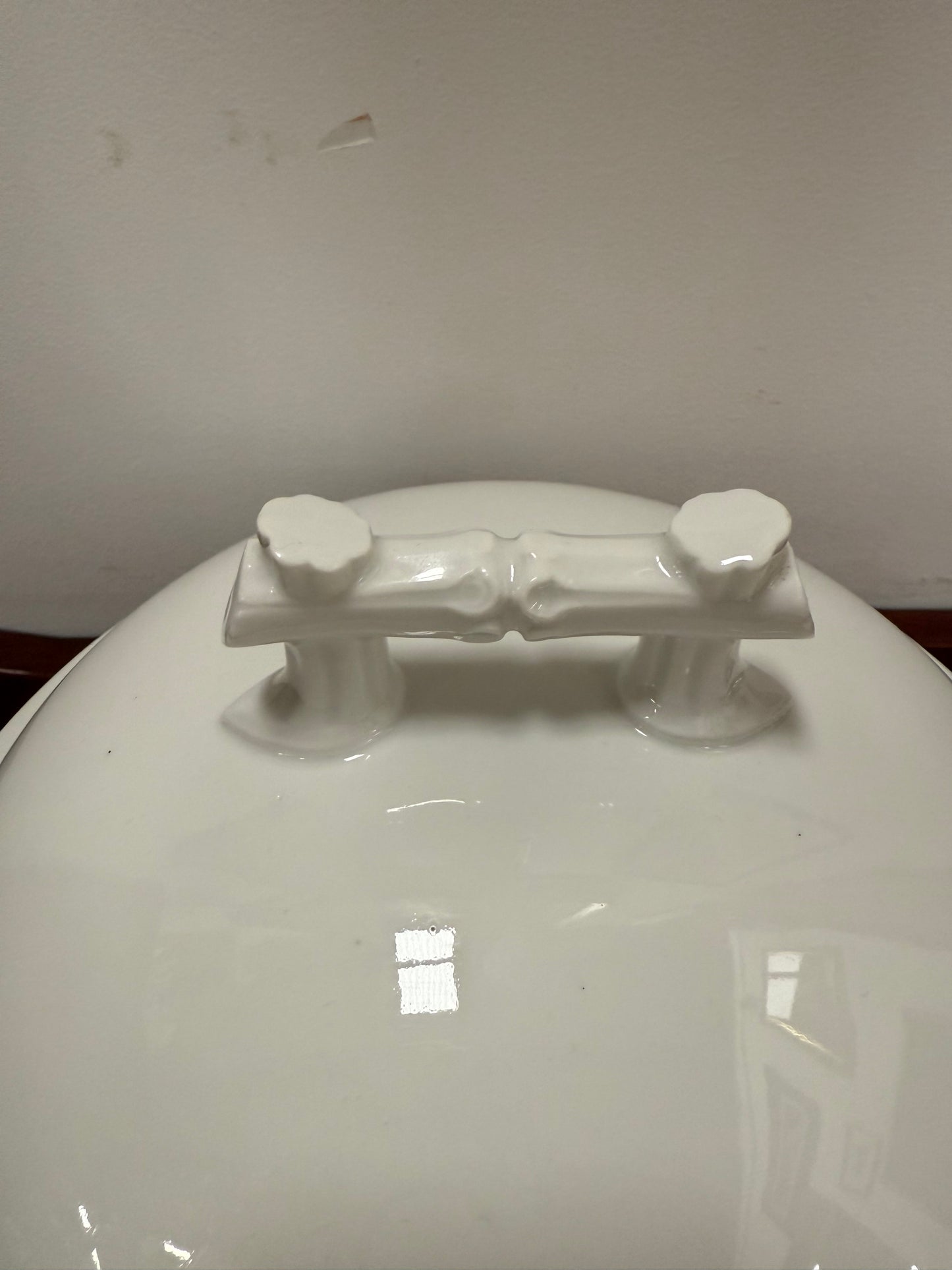 Antique Ironstone French Lidded Tureen 19th Century
