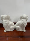 Pair Of Large Antique Staffordshire Spaniel Mantel Dogs | Antique & Vintage | Moonee Ponds Antiques | Australia Wide Delivery