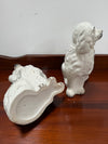 Pair Of Large Antique Staffordshire Spaniel Mantel Dogs | Antique & Vintage | Moonee Ponds Antiques | Australia Wide Delivery