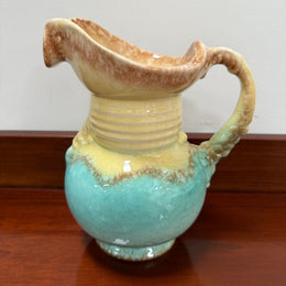 Art Deco Hand Painted Czech Jug