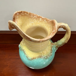 Art Deco Hand Painted Czech Jug