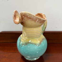 Art Deco Hand Painted Czech Jug