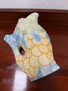Vintage Hand Painted Italian Majolica Fish Gurgle Jug | Antique & Vintage | Moonee Ponds Antiques | Australia Wide Delivery