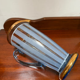 Quality Art Deco Style Lemonade Set Of Jug & 4 Glasses