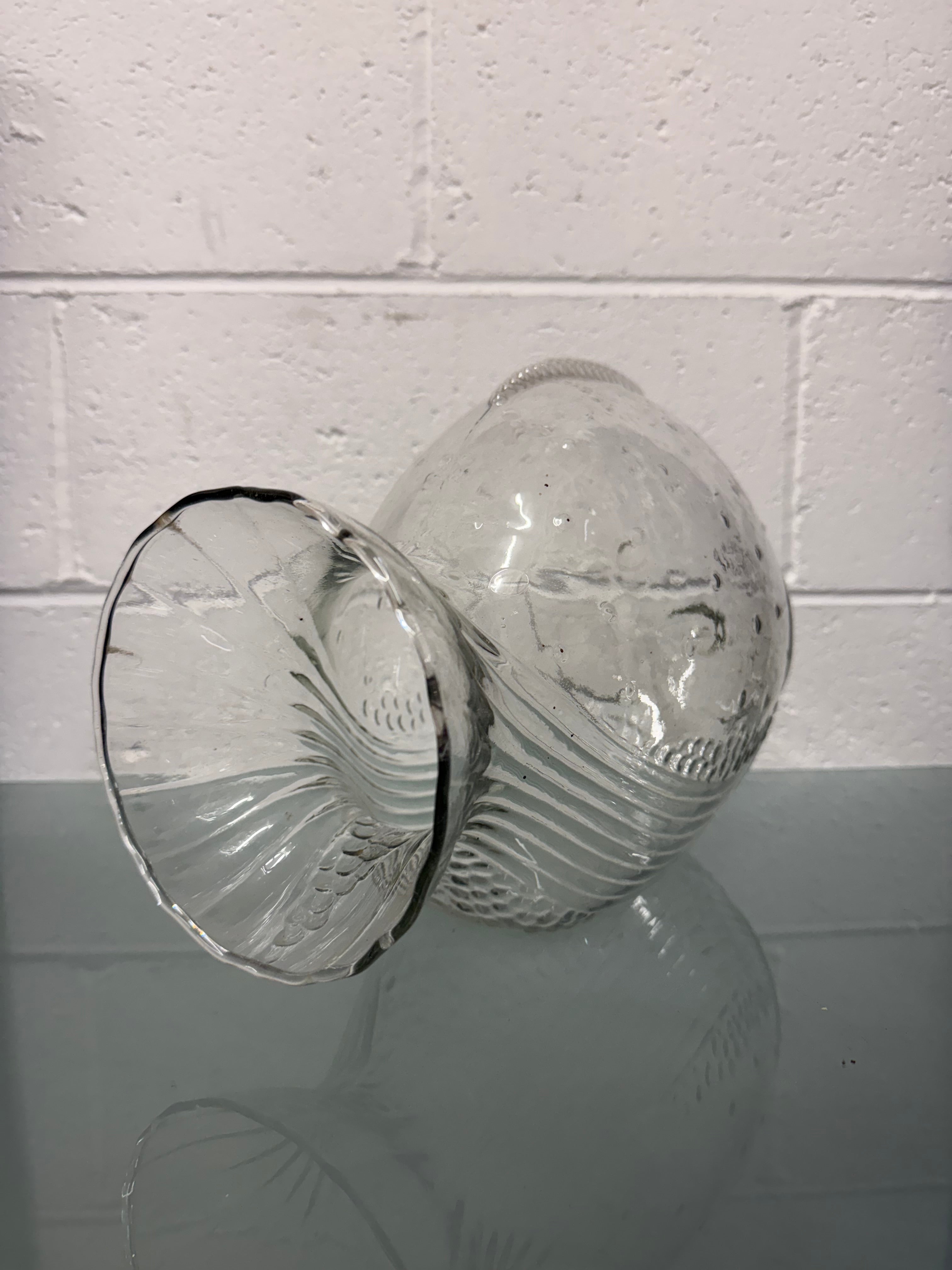 Vintage Hand Blown Glass Fish Terrarium/Candy Jar | Antique & Vintage | Moonee Ponds Antiques | Australia Wide Delivery