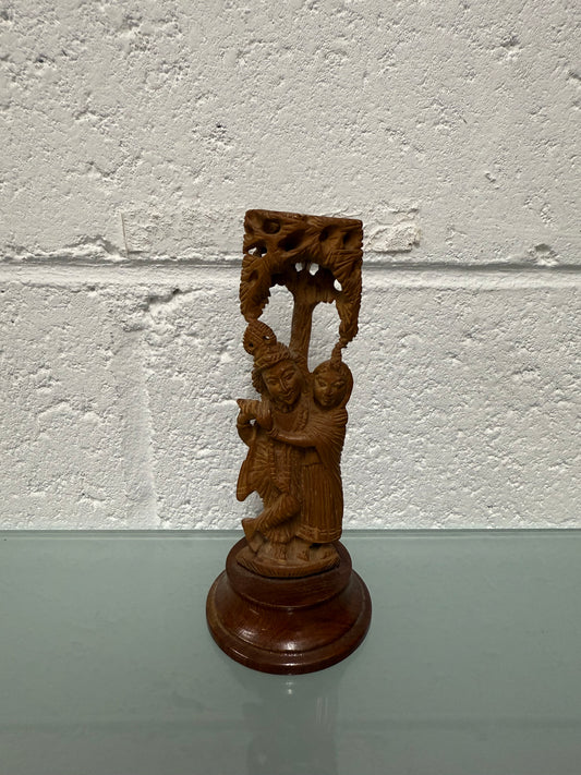 Indian Stained Bone Carving