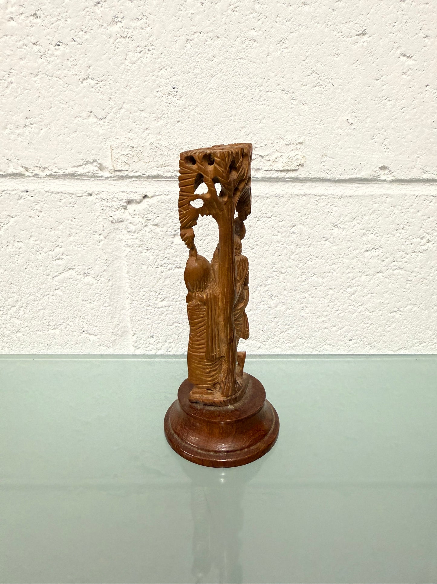 Indian Stained Bone Carving