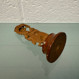 Indian Stained Bone Carving
