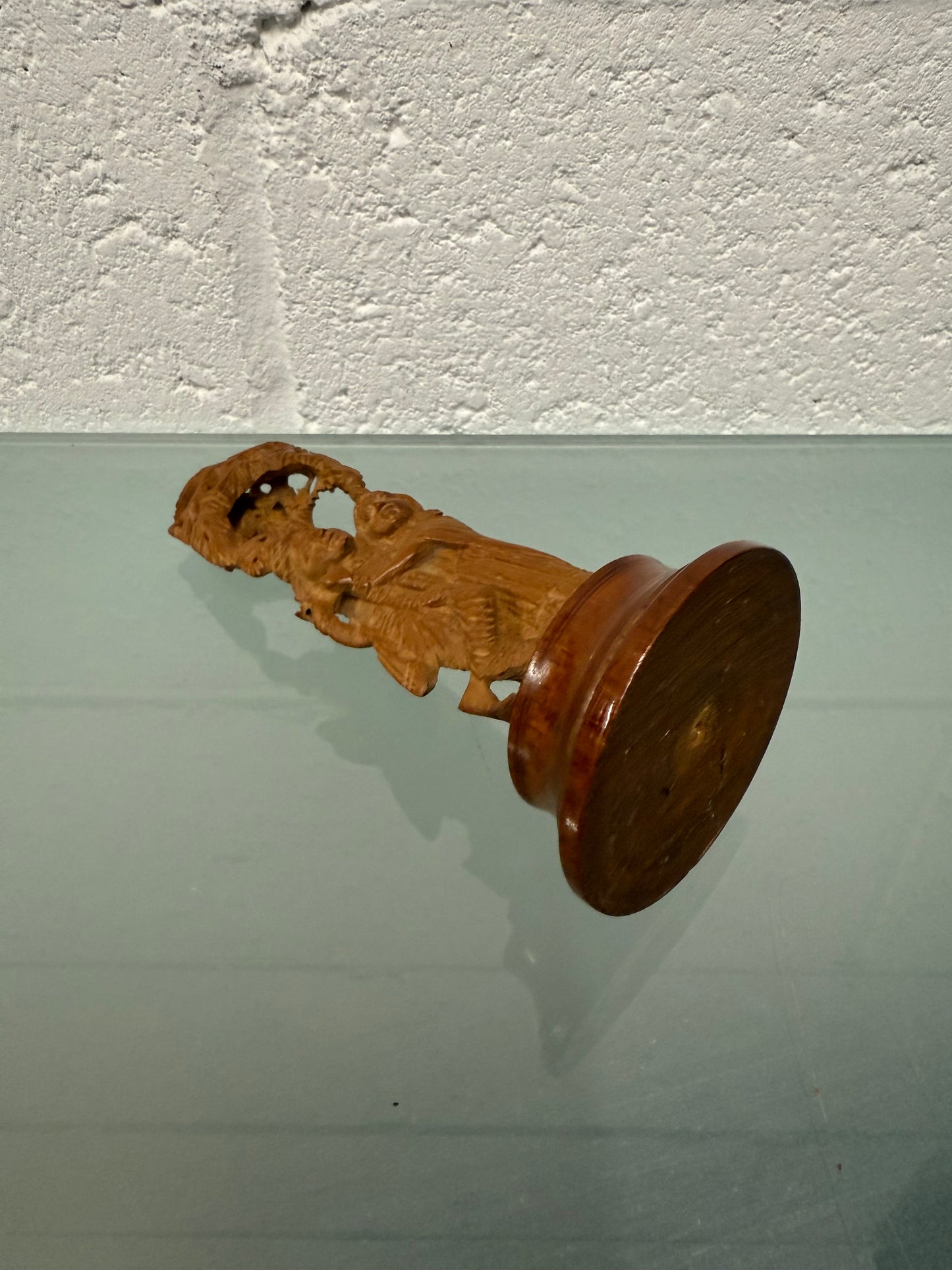 Indian Stained Bone Carving