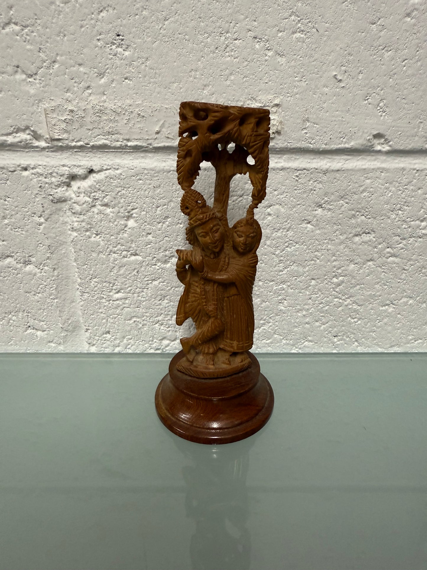Indian Stained Bone Carving