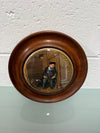 Antique Framed Pratt Ware Pot Lid "On Guard" | Antique & Vintage | Moonee Ponds Antiques | Australia Wide Delivery