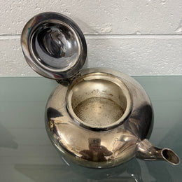 Vintage Heavy Silver Plate Robur Teapot & Infuser