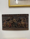 Vintage Wall Plaque Featuring Medieval Battle | Antique & Vintage | Moonee Ponds Antiques | Australia Wide Delivery