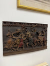 Vintage Wall Plaque Featuring Medieval Battle | Antique & Vintage | Moonee Ponds Antiques | Australia Wide Delivery