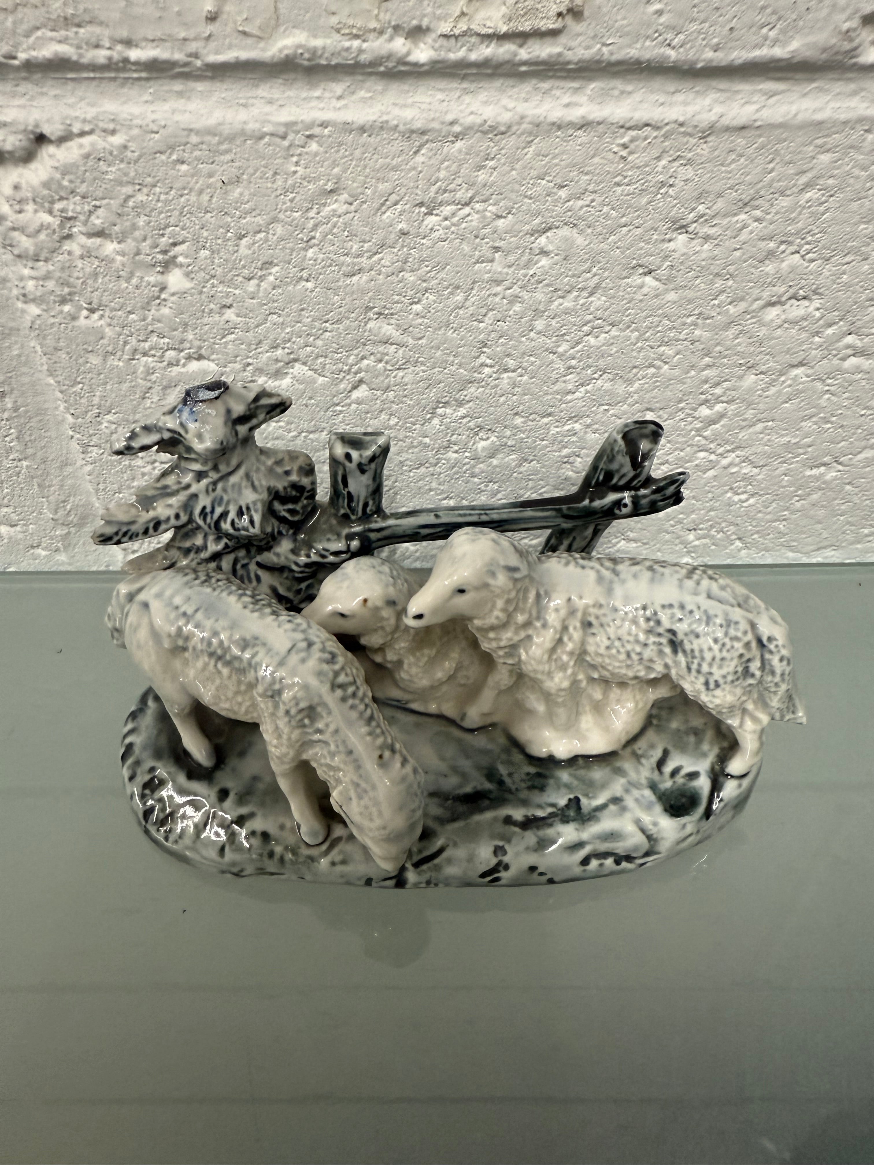 Vintage Signed Sheep Sculpture | Antique & Vintage | Moonee Ponds Antiques | Australia Wide