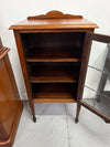 Australian Blackwood Display Cabinet with Leadlight Glass | Antique & Vintage | Moonee Ponds Antiques | Australia Wide Delivery