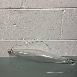 Vintage Clear Glass Rolling Pin