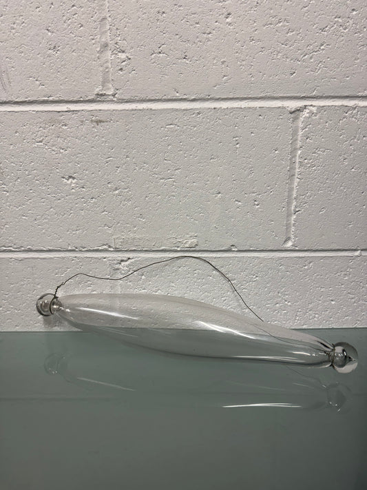 Vintage Clear Glass Rolling Pin