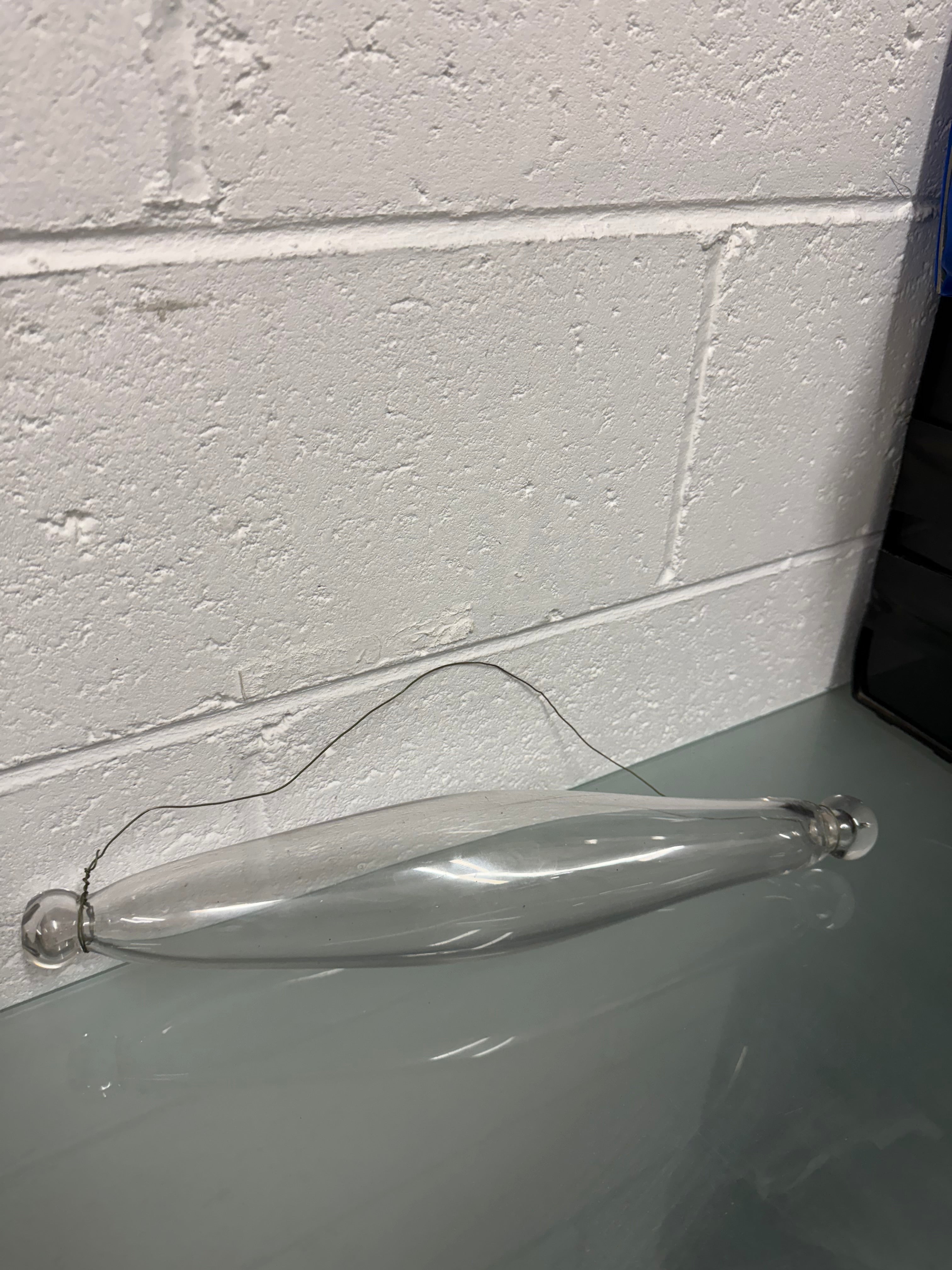 Vintage Clear Glass Rolling Pin | Antique & Vintage | Moonee Ponds Antiques | Australia Wide Delivery