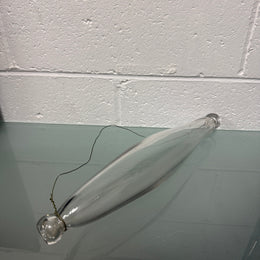 Vintage Clear Glass Rolling Pin