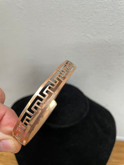 Antique Collectable & Rare 9ct Double Gold Cut Maze Bracelet Fully Adjustable | Antique & Vintage | Moonee Ponds Antiques | Australia Wide Delivery