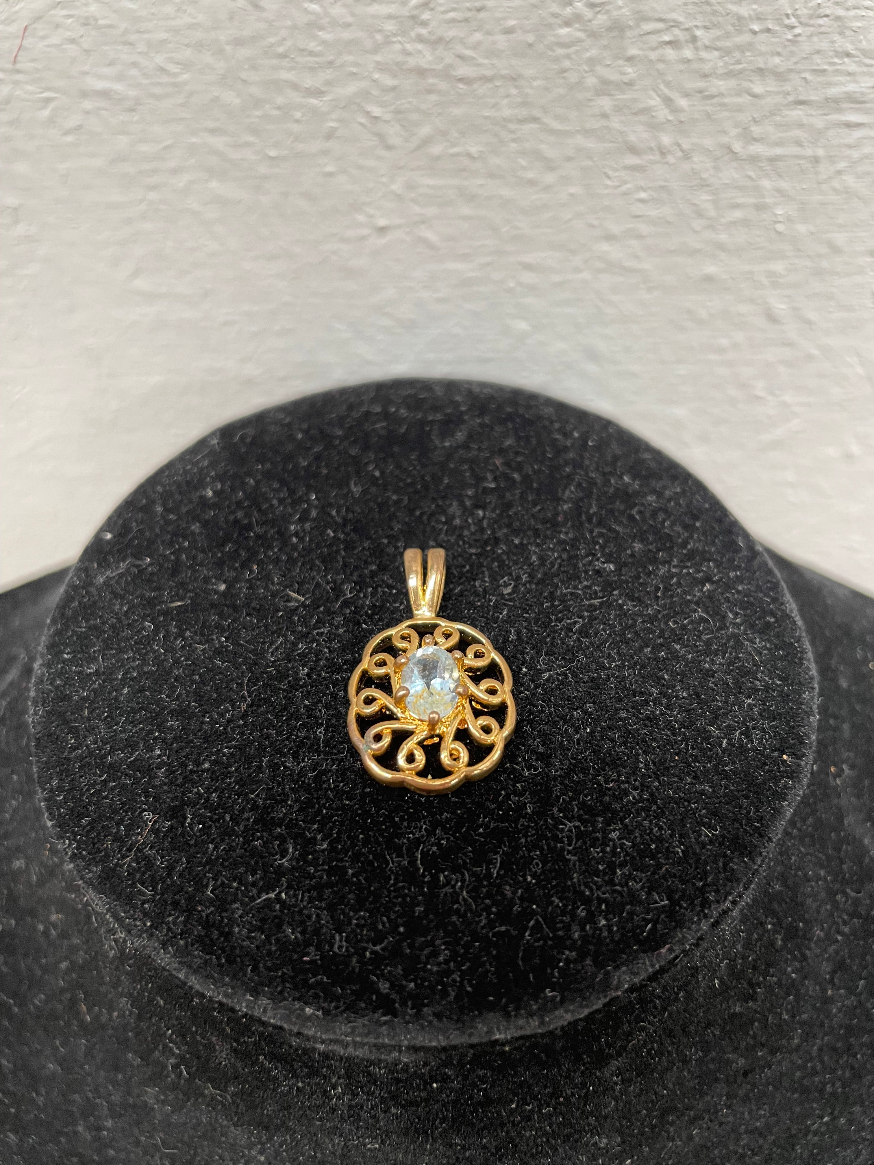 Lovely Vintage Gold Filled Pendant & Earrings Set | Antique & Vintage | Moonee Ponds Antiques | Australia Wide Delivery