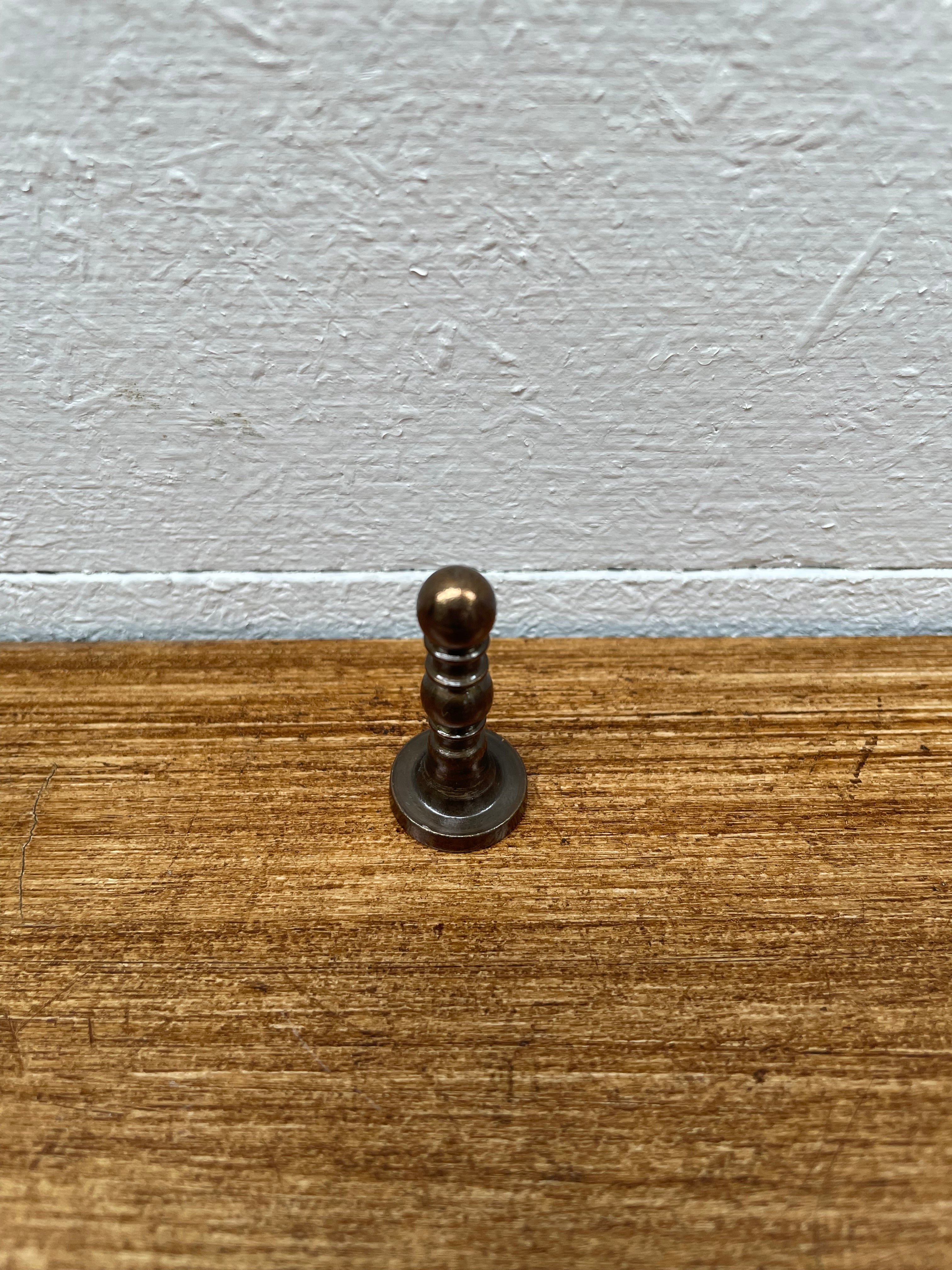 Vintage chess pawn Bronze seal | Antique & Vintage | Moonee Ponds Antiques | Australia Wide Delivery
