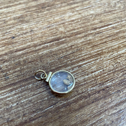 Vintage 12ct Gold Filled Pendant With Gold Nuggets