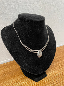 Stunning Vintage Sterling Silver Marcasite Choker Necklace | Antique & Vintage | Moonee Ponds Antiques | Australia Wide Delivery