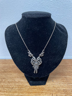 Stunning Vintage Sterling Silver & Marcasite Necklace | Antique & Vintage | Moonee Ponds Antiques | Australia Wide Delivery