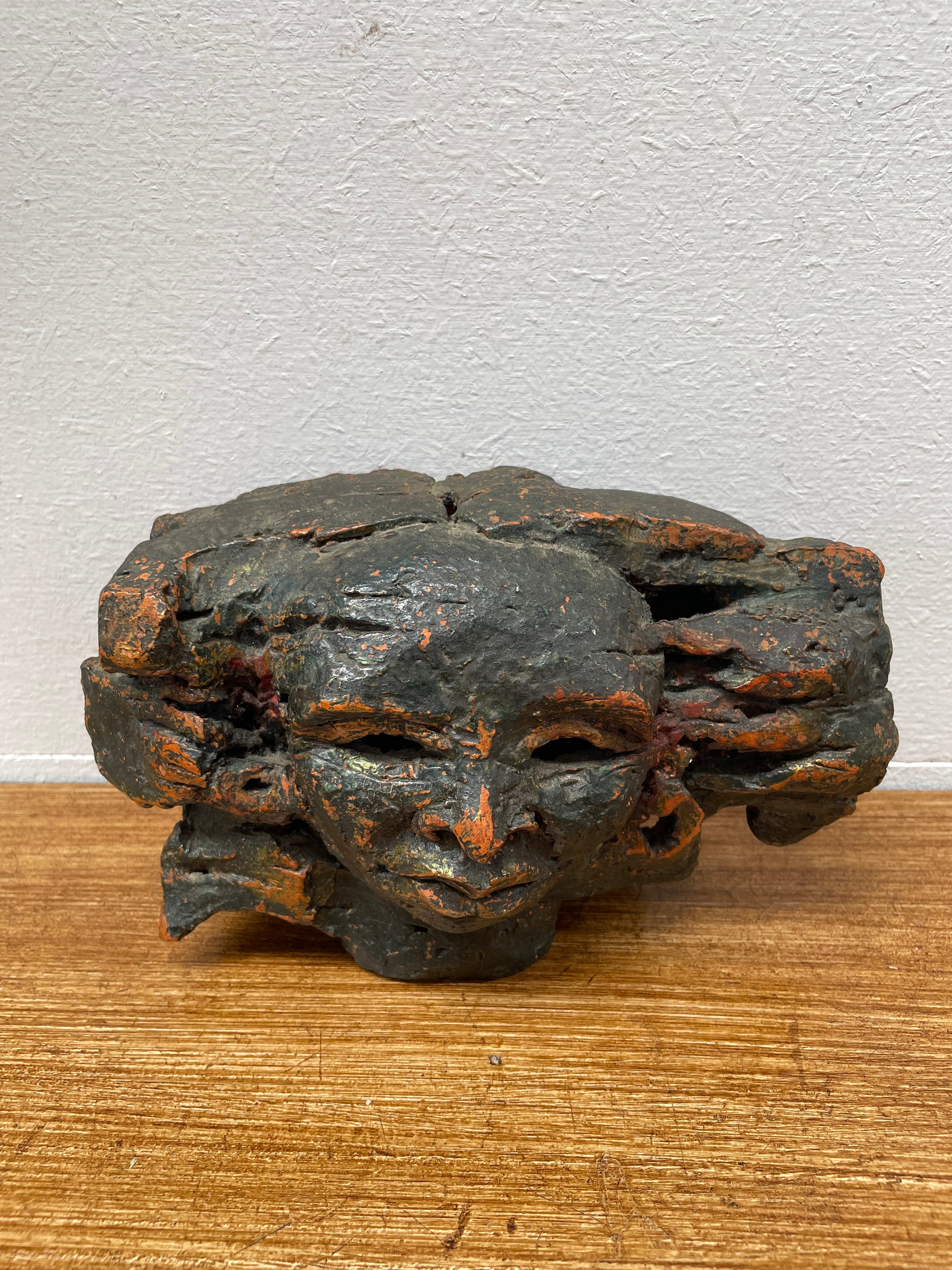 Superbly Sculpted Gothic Style Terra Cotta Bust | Antique & Vintage | Moonee Ponds Antiques | Australia Wide Delivery