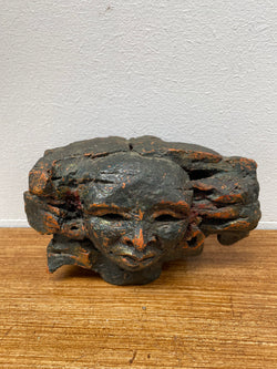 Superbly Sculpted Gothic Style Terra Cotta Bust | Antique & Vintage | Moonee Ponds Antiques | Australia Wide Delivery