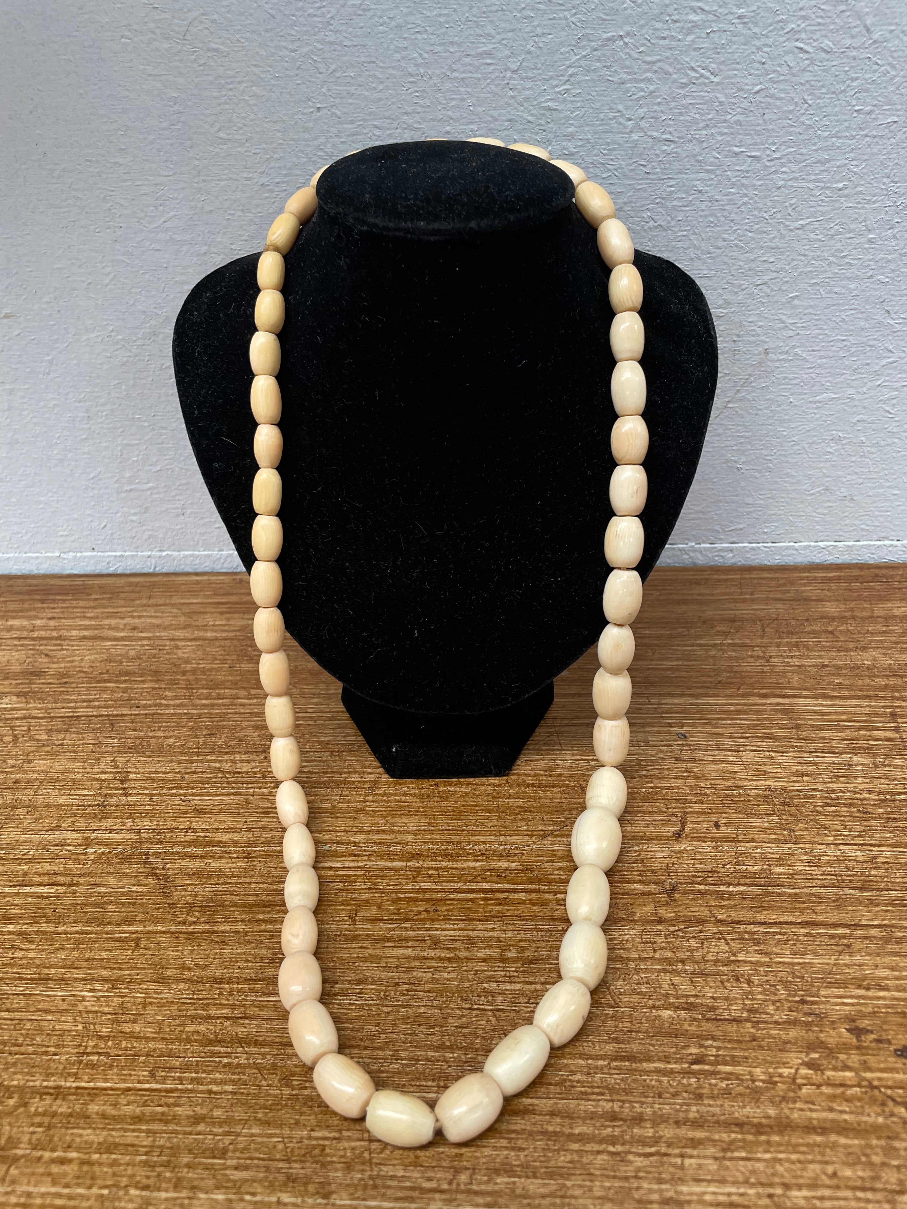 Antique Bone Necklace Superbly Carved | Antique & Vintage | Moonee Ponds Antiques | Australia Wide Delivery
