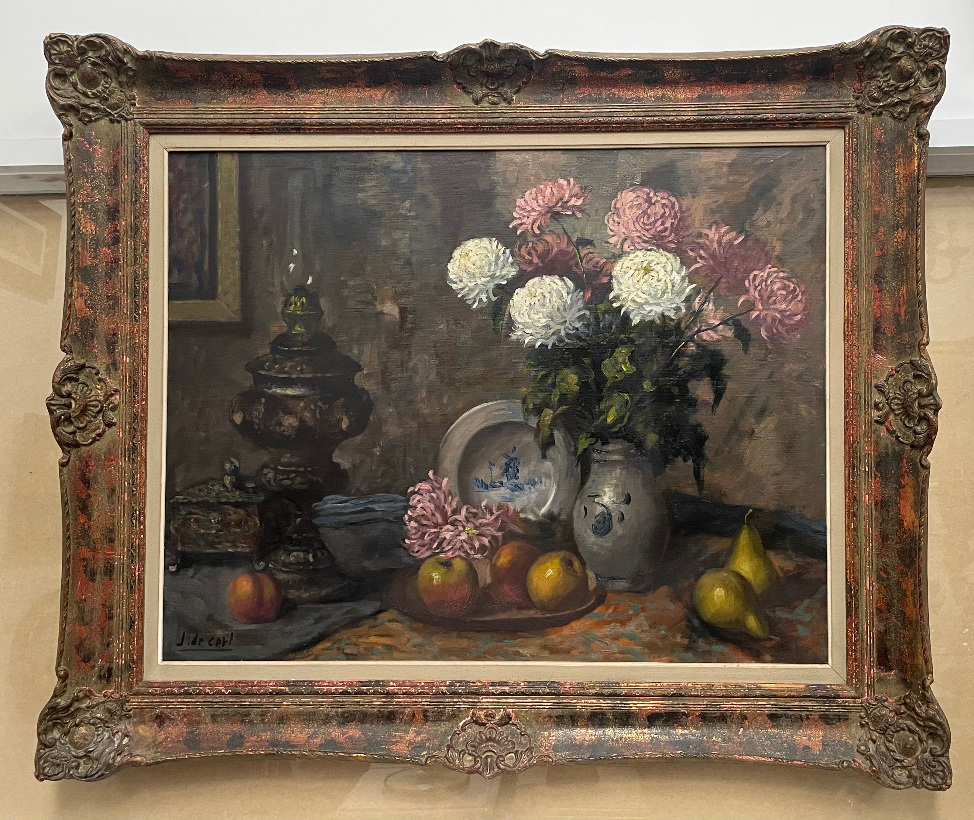 Beautiful Framed French Oil on Canvas | Antique & Vintage | Moonee Ponds Antiques | Australia Wide Delivery