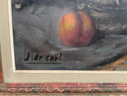 Beautiful Framed French Oil on Canvas | Antique & Vintage | Moonee Ponds Antiques | Australia Wide Delivery
