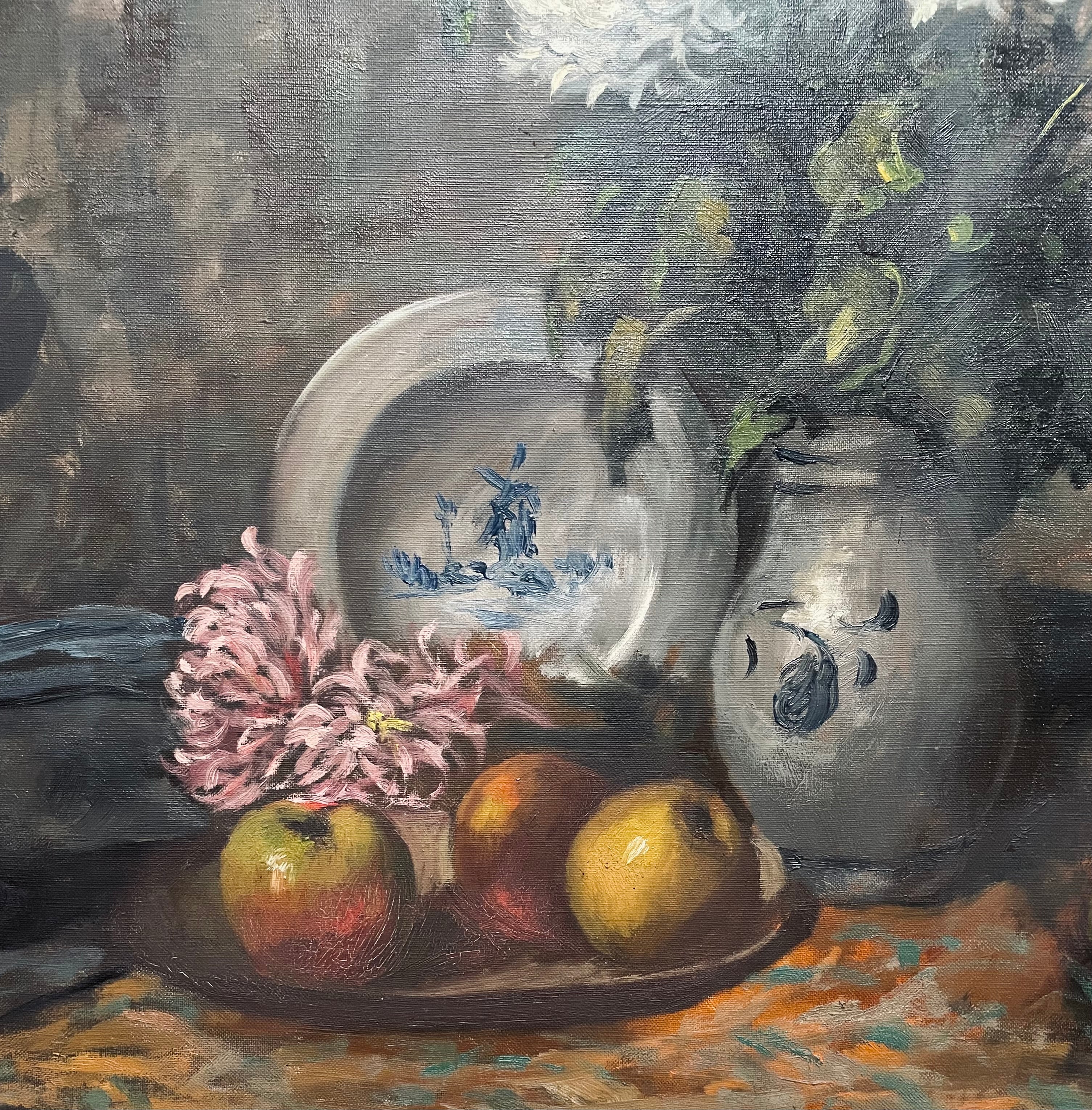 Beautiful Framed French Oil on Canvas | Antique & Vintage | Moonee Ponds Antiques | Australia Wide Delivery