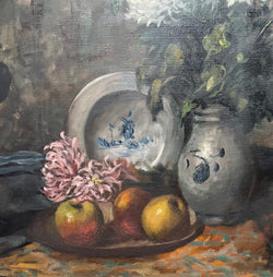 Beautiful Framed French Oil on Canvas | Antique & Vintage | Moonee Ponds Antiques | Australia Wide Delivery