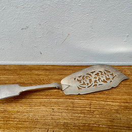 Antique Silver Plate Fish Server