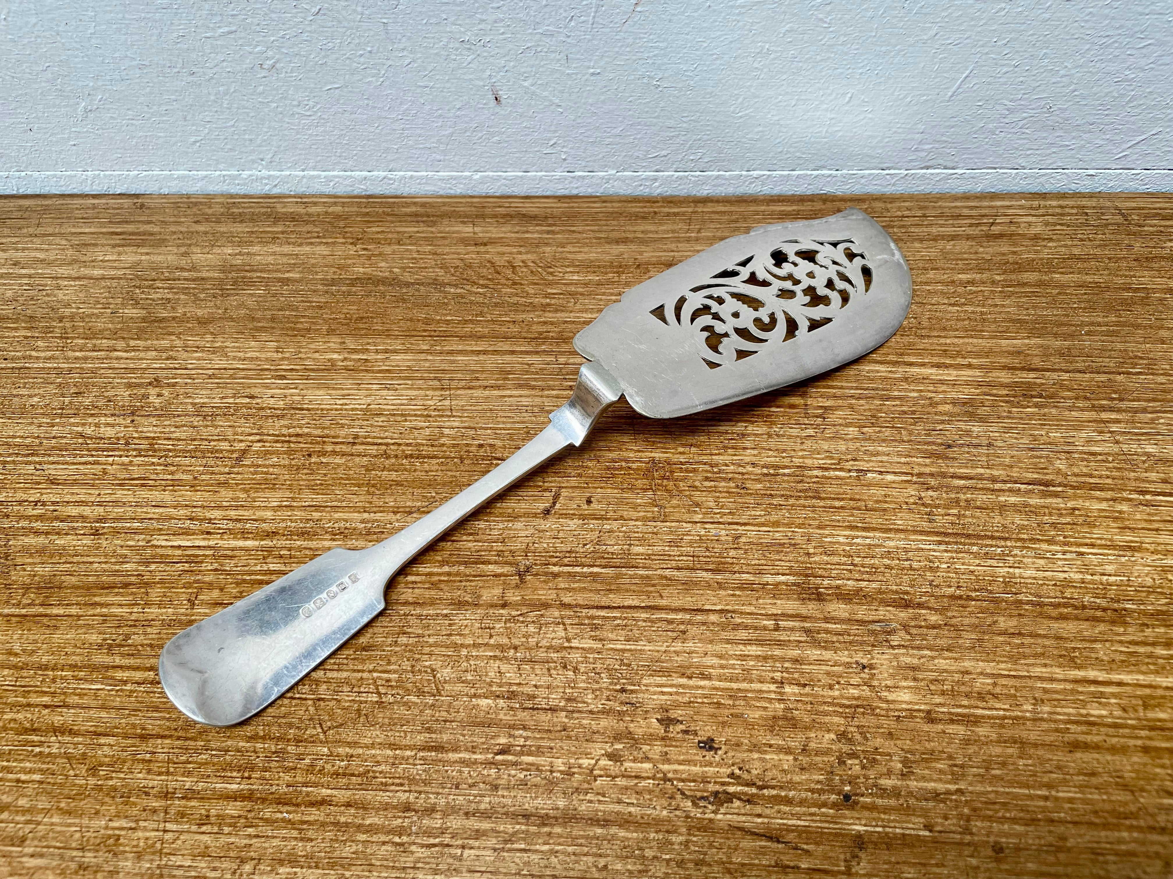 Antique Silver Plate Fish Server | Antique & Vintage | Moonee Ponds Antiques | Australia Wide Delivery