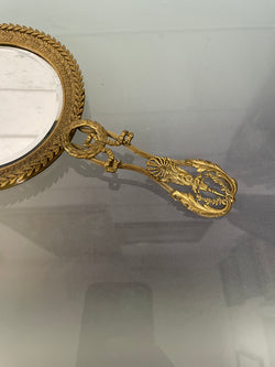 French 19th Century Hand Held Mirror | Antique & Vintage | Moonee Ponds Antiques | Australia Wide Delivery