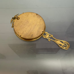 French 19th Century Hand Held Mirror